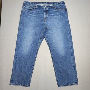 Levi's 501 jeans women's sz 20W denim blue colour classic traditional button fly
